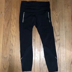 Lululemon Leggings With Mesh Detail